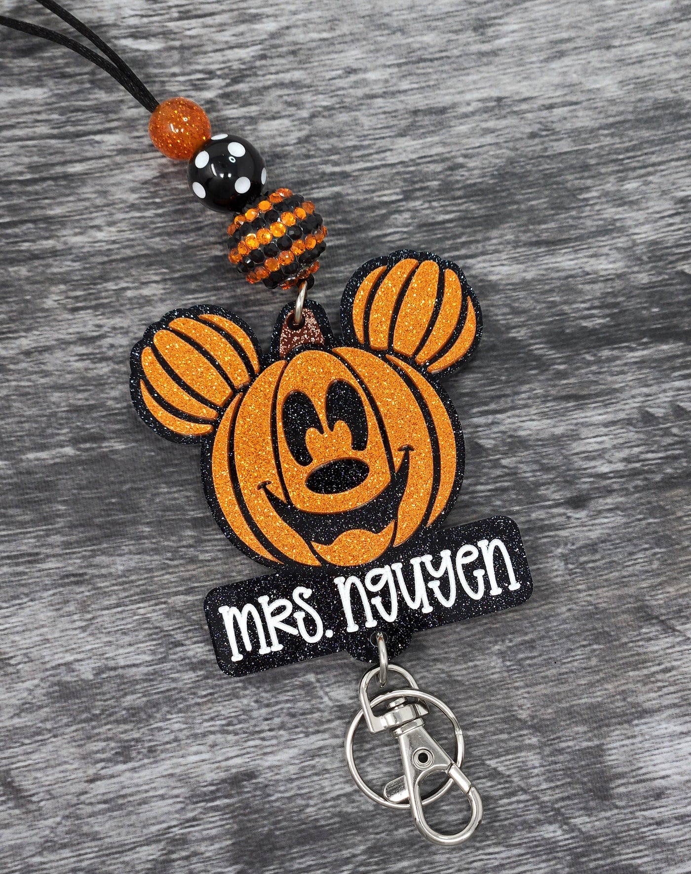 Personalized Mouse Pumpkin